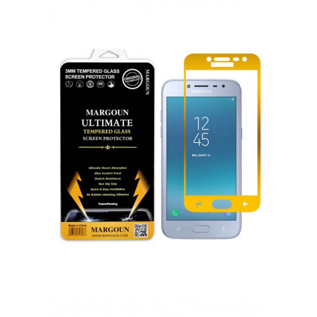 Margoun 5D Samsung Galaxy J2 Pro 2018 Screen Protector - Gold