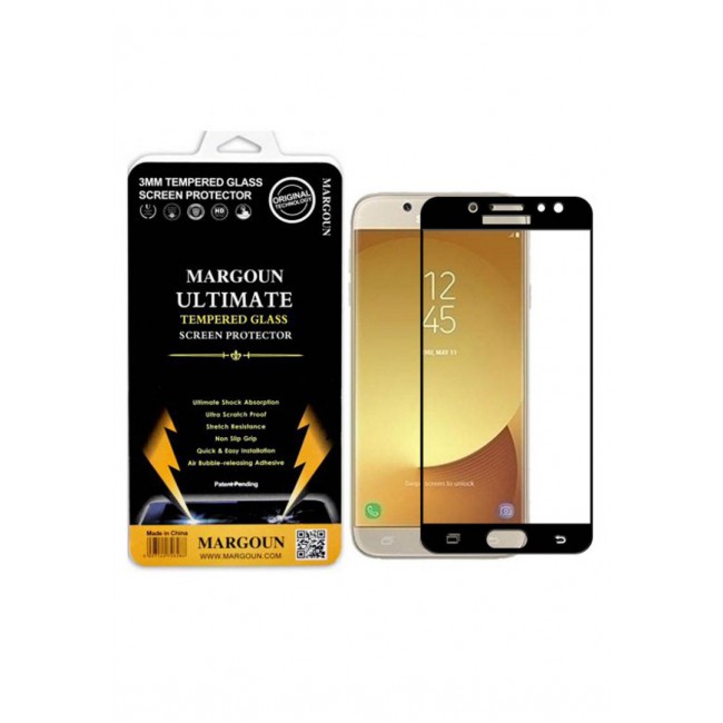 Margoun 5D Samsung Galaxy J5 Pro Screen Protector - Black