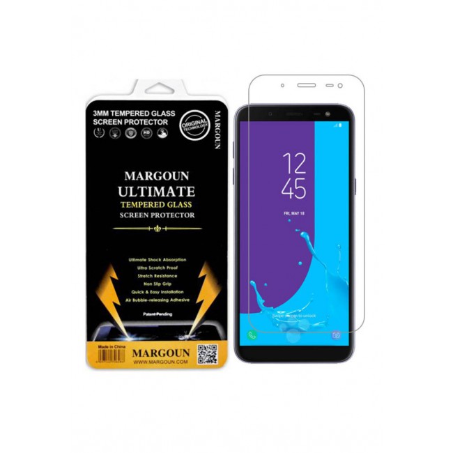 Margoun 5D Samsung Galaxy J6 2018 Screen Protector - Clear
