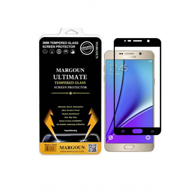 Margoun 5D Screen Protector for Samsung Galaxy Note 5 - Black