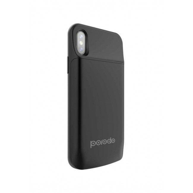 Porodo Power Case 3600mAh for Apple iPhone X – Black