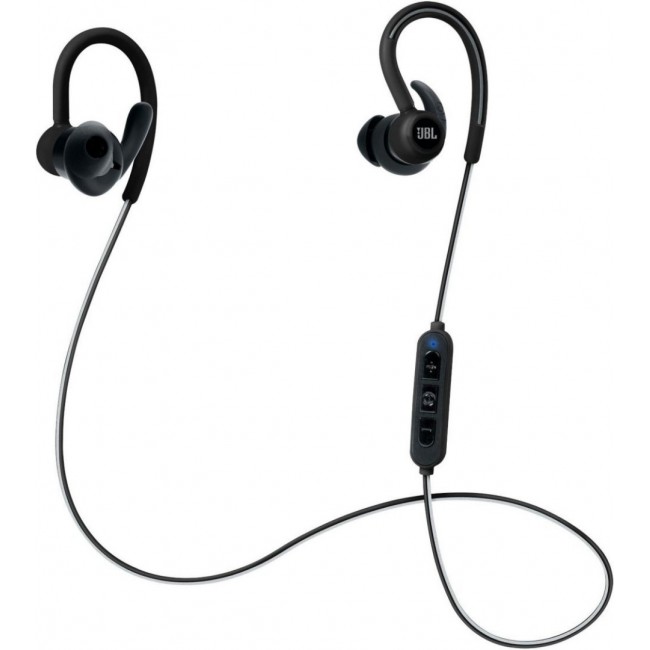 JBL Reflect Contour Sports Bluetooth Headphones with Mic and Remote - Black