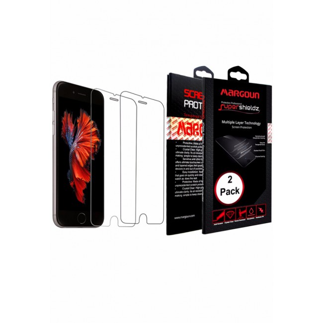 Margoun 2-Pack Screen Protector for Apple iPhone 6, 6S