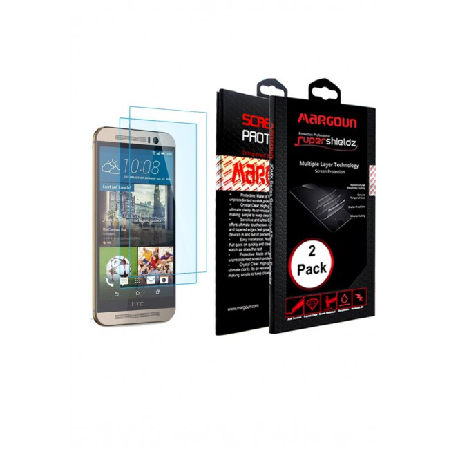 Margoun 2-Pack for HTC One M9 Prime Camera Screen Protector