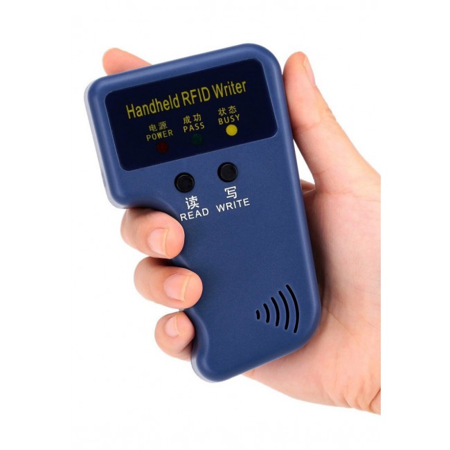 Margoun 125 KHz Handheld RFID ID Card Copier/Reader/Writer Duplicator Programmer with 6 Pcs Cards