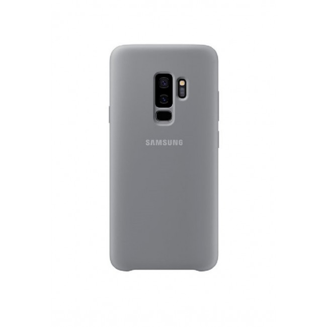 Samsung Galaxy S9 Plus Silicone Back Case Cover - Grey