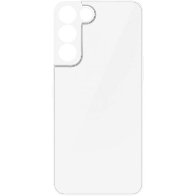 MARGOUN for samsung galaxy S22 plus Case Cover Electroplated Hard Glossy Case with Camera Protection (samsung galaxy s22 plus, White)