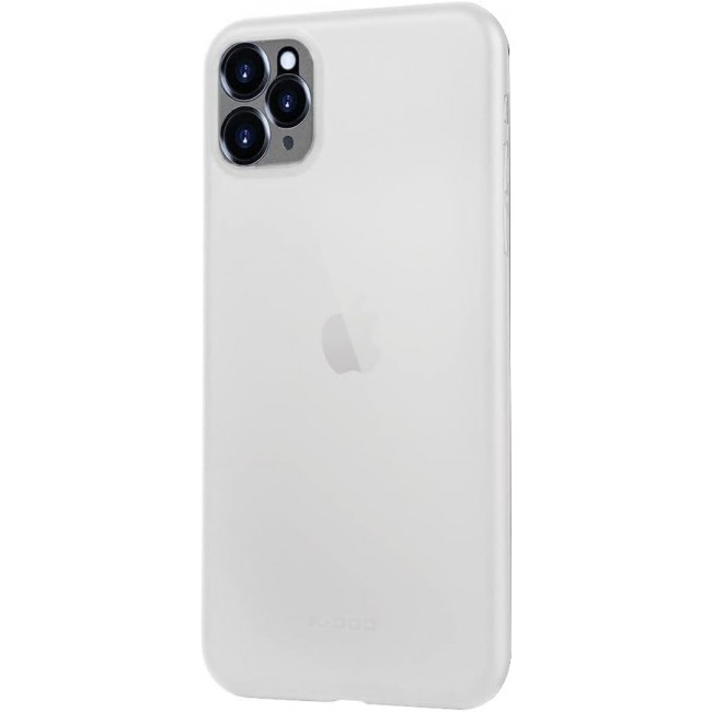 K-DOO for iPhone 11 Pro Max Air Skin Case All Around Full Protection Ultra Slim 0.3mm Thickness 4g Feather Weight (iPhone 11 Pro Max, Transparent)