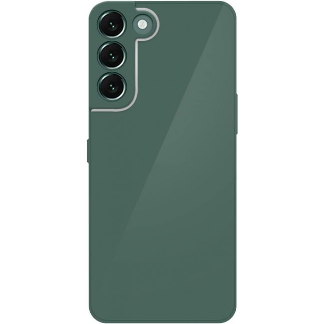 MARGOUN for samsung galaxy S22 Case Cover Electroplated Hard Glossy Case with Camera Protection (samsung galaxy s22, Green)