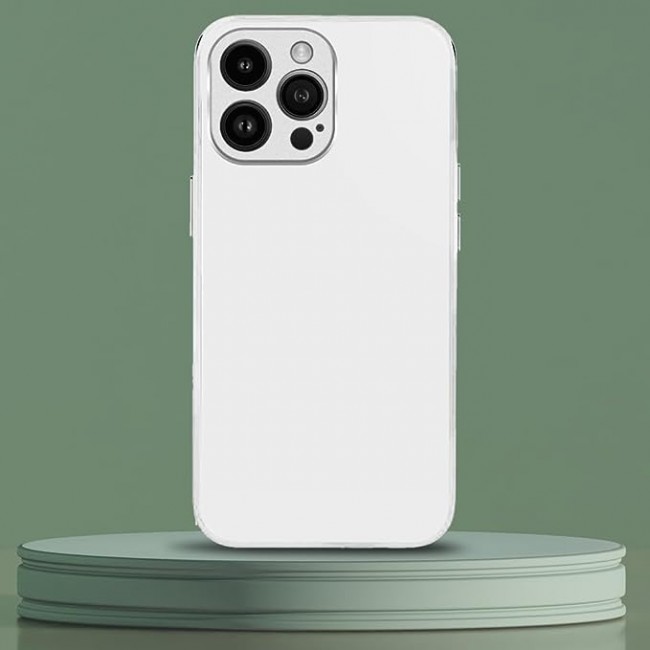 MARGOUN for iPhone 14 Pro Case Cover Electroplated Hard Glossy Case with Camera Protection (iPhone 14 Pro, White)
