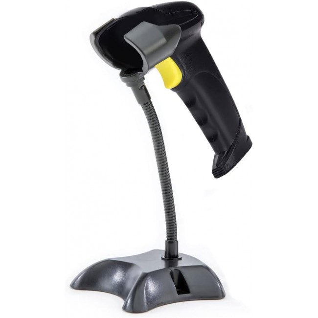 MARGOUN Wired Laser Barcode Scanner 1D Wired Cable Barcode Reader (X-9102AT)