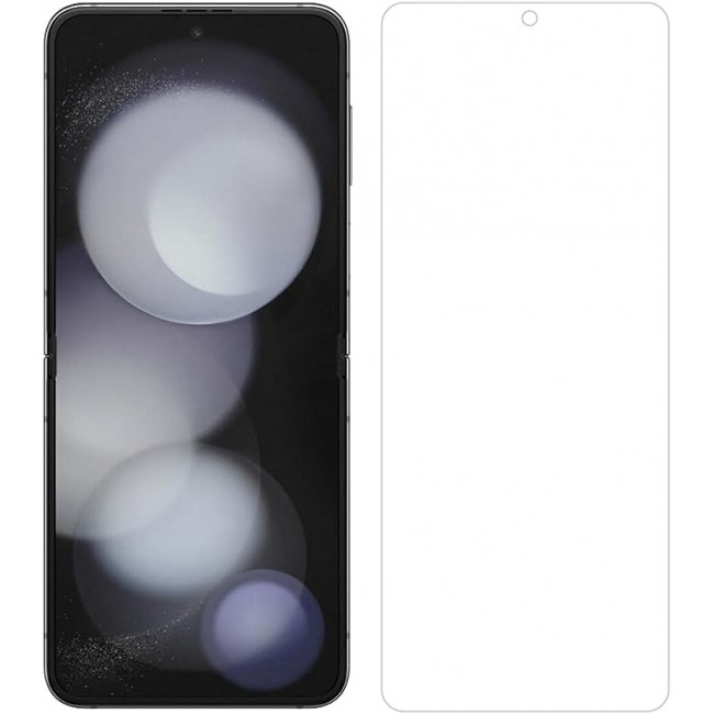 MARGOUN For Samsung Galaxy Z Flip 5 Screen Protector Full Coverage Premium Hydrogel Film Flexible film Easy Installation Frame Case-Friendly Bubble Free