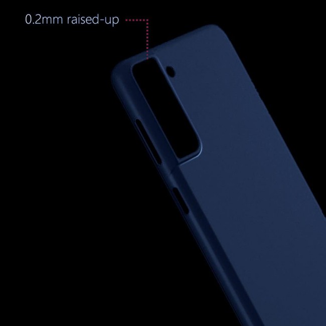 K-DOO for Samsung Galaxy S22 Air Skin Case All Around Full Protection Ultra Slim 0.3mm Thickness 4g Feather Weight (Samsung Galaxy S22, Blue)
