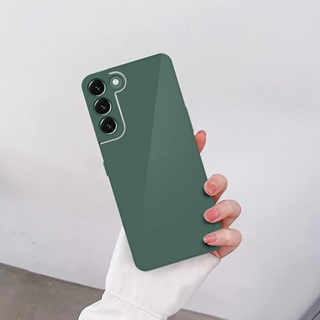 MARGOUN for samsung galaxy s22 plus Case Cover Electroplated Hard Glossy Case with Camera Protection (samsung galaxy s22 plus, Green)