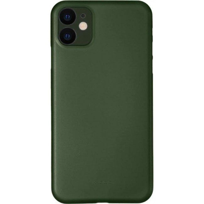 K-DOO for iPhone 11 Air Skin Case All Around Full Protection Ultra Slim 0.3mm Thickness 4g Feather Weight (iPhone 11, Green)