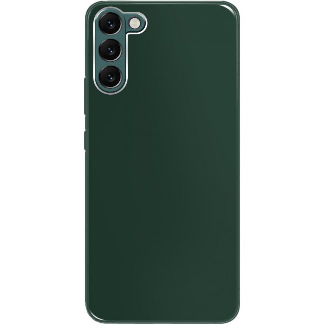 MARGOUN for Samsung Galaxy S23 Case Cover Electroplated Hard Glossy Case with Camera Protection (Samsung Galaxy S23, Green)