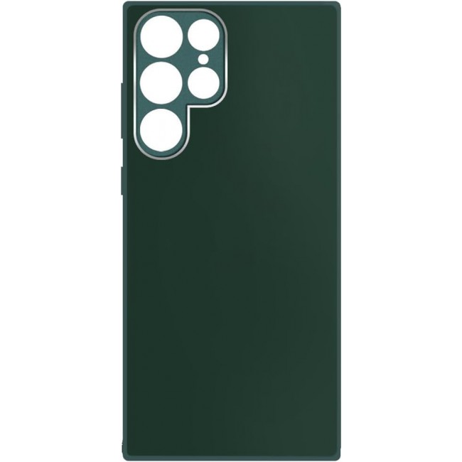 MARGOUN For Samsung Galaxy S23 Ultra Case Cover Electroplated Hard Glossy Case with Camera Protection (Samsung Galaxy S23 Ultra, Green)