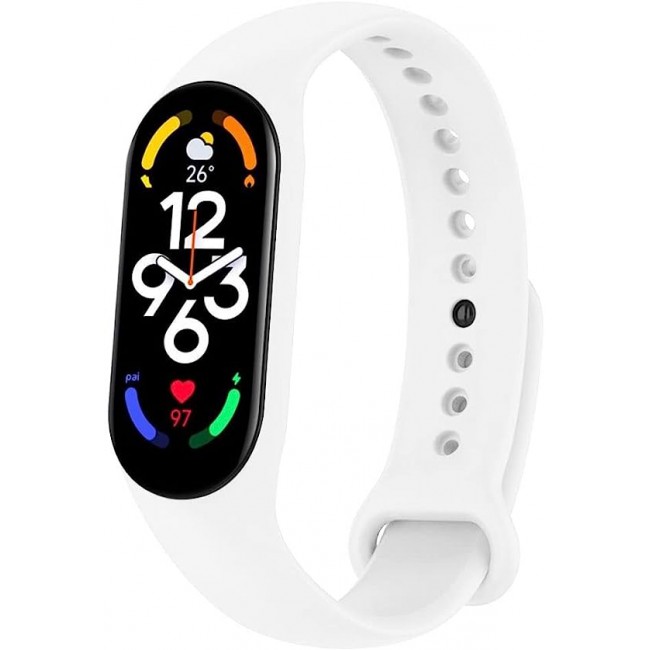 MARGOUN 2 Pack for Xiaomi mi band 7 Strap Silicone Watch Band with Charger Cable Magnetic USB Fast Charger -17