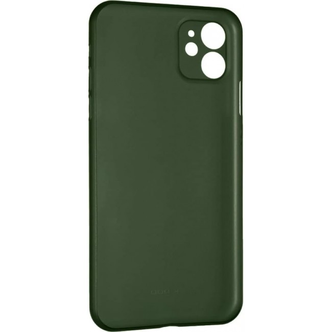 K-DOO for iPhone 11 Air Skin Case All Around Full Protection Ultra Slim 0.3mm Thickness 4g Feather Weight (iPhone 11, Green)