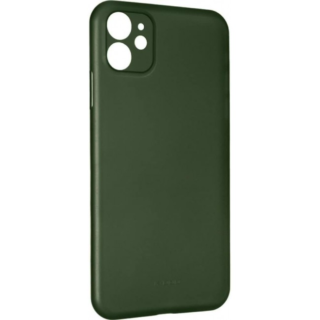 K-DOO for iPhone 11 Air Skin Case All Around Full Protection Ultra Slim 0.3mm Thickness 4g Feather Weight (iPhone 11, Green)