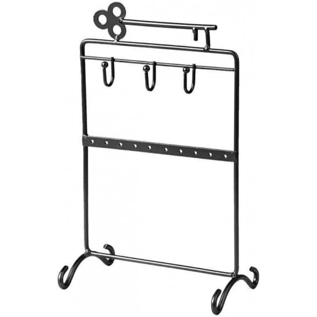 MARGOUN For Jewelry Holder Display Earring Bracelet Holder Jewelery Tower Rack For Women Girl (black)