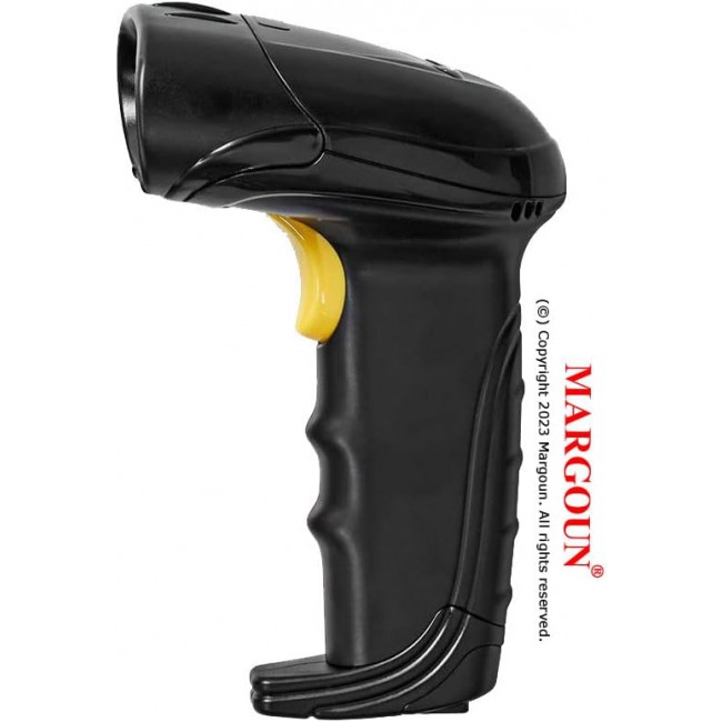 MARGOUN Wired Laser Barcode Scanner 2D Wired Cable Barcode Reader (X-760G)