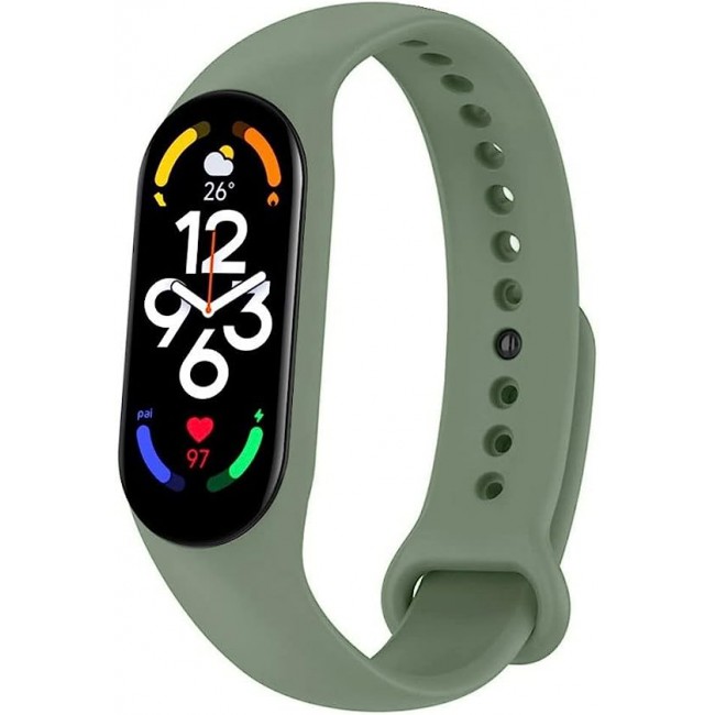 MARGOUN 2 Pack for Xiaomi mi band 7 Strap Silicone Watch Band with Charger Cable Magnetic USB Fast Charger -06