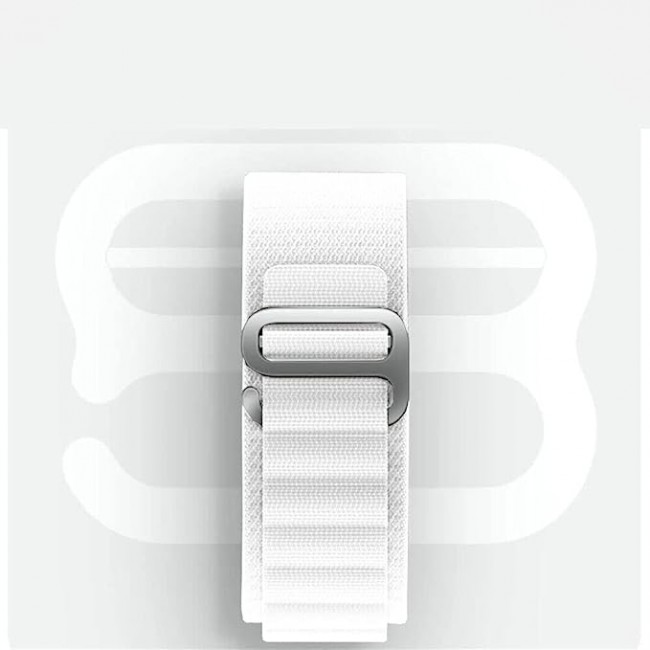 MARGOUN Alpine Loop Band 20mm Compatible with Samsung Galaxy Watch 5 Band/Galaxy Watch 5 Pro 45mm/Galaxy Watch 4/Watch 4 Classic/Active 2 40mm 44mm 20mm Nylon Stretch G-hook Strap - 01
