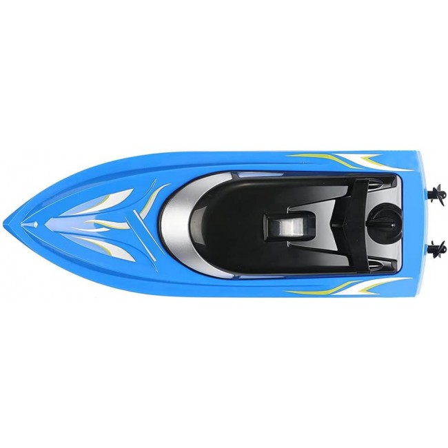 MARGOUN Remote Control Racing Boat For Kids Summer Water Toy 2.4G Long Lasting Remote (BLUE)