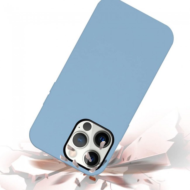 K-Doo Case for iPhone 13 Pro Mag Noble Collection Premium PC+PU Leather Case with Magsafe Official Design Phone Cover (iphone 13 pro, Light Blue)