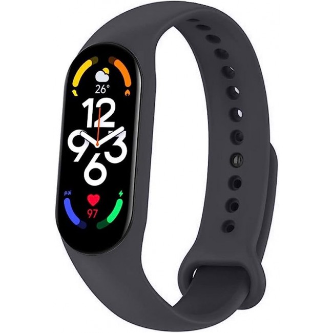 MARGOUN 2 Pack for Xiaomi mi band 7 Strap Silicone Watch Band with Charger Cable Magnetic USB Fast Charger -01