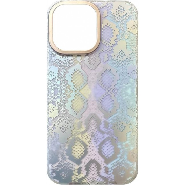 Joway For iPhone 14 Pro Case 3D Print Shockproof Back Cover (14 pro Purple/Multicolor)
