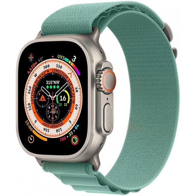 MARGOUN For Apple Watch Band 41mm 40mm 38mm Alpine Nylon Woven Sport Strap With Microfiber Cleaning Cloth Compatible For iWatch Series 8/7/SE/6/5/4/3/2/1 - A09
