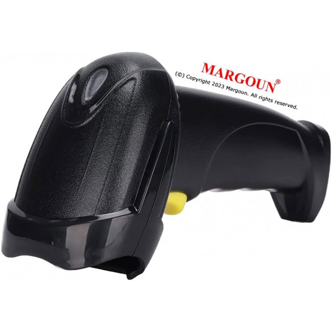 MARGOUN Wired Laser Barcode Scanner 1D Wired Cable Barcode Reader (X-9102AT)