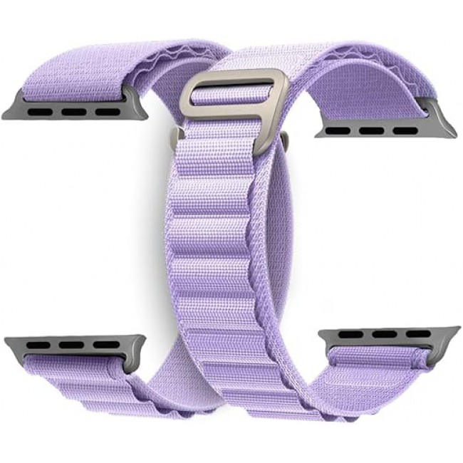 MARGOUN 3 Pack For Apple Watch Band 41mm 40mm 38mm Nylon Band, Solo Loop Rugged Strap with G‑Hook for iWatch Series 8 7 6 5 4 3 2 1 SE - C05