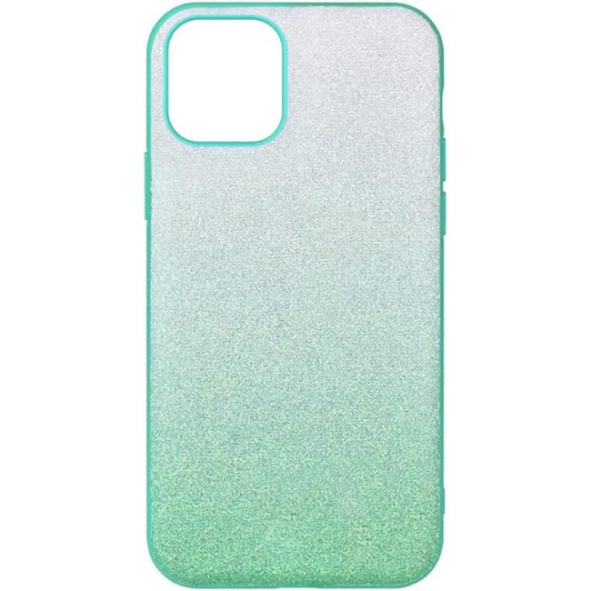 MARGOUN for iPhone 12 Pro Case Glitter Shiny Case Girls Women Luxurious Leather Cover (iPhone 12 Pro, Green White)