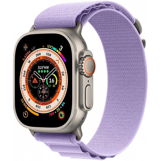 MARGOUN For Apple Watch Band 41mm 40mm 38mm Alpine Nylon Woven Sport Strap With Microfiber Cleaning Cloth Compatible For iWatch Series 8/7/SE/6/5/4/3/2/1 - A07