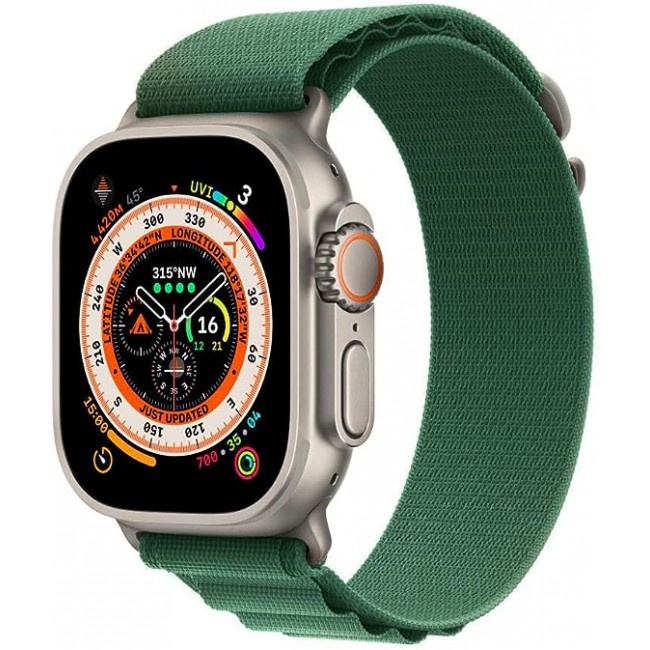 MARGOUN For Apple Watch Band 41mm 40mm 38mm Alpine Nylon Woven Sport Strap With Microfiber Cleaning Cloth Compatible For iWatch Series 8/7/SE/6/5/4/3/2/1 - A15