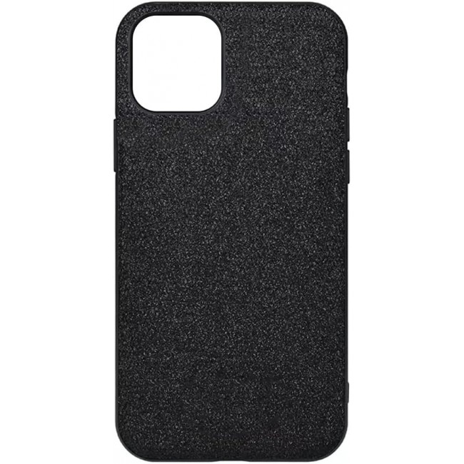 MARGOUN for iPhone 12 Case Glitter Shiny Case Girls Women Luxurious Leather Cover (iPhone 12, Black)