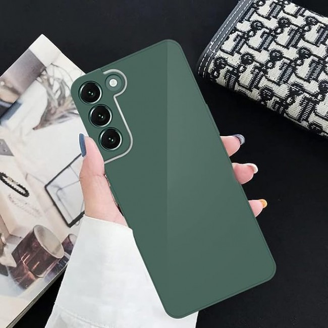 MARGOUN for samsung galaxy s22 plus Case Cover Electroplated Hard Glossy Case with Camera Protection (samsung galaxy s22 plus, Green)