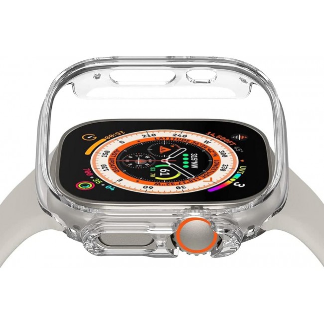 MARGOUN 2 Pack Case for Apple Watch Series 8 Ultra 49mm Soft TPU HD Clear Ultra-Thin Overall Protective Cover Case Full Coverage (49mm)