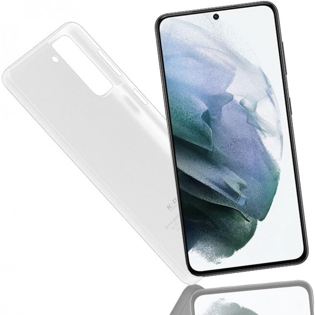 K-DOO for Samsung Galaxy S21 Plus Air Skin Case All Around Full Protection Ultra Slim 0.3mm Thickness 4g Feather Weight (Samsung Galaxy S21 Plus, transparent)