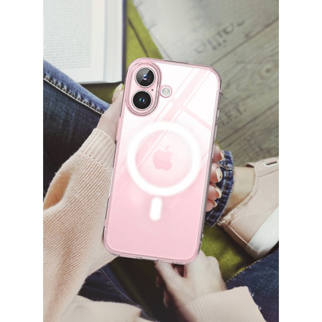 CATANES for iPhone 16 Plus TPU Case,Compatible with MagSafe, Military Grade Protection, Resists Yellowing and Scratches, Magnetic Phone Case