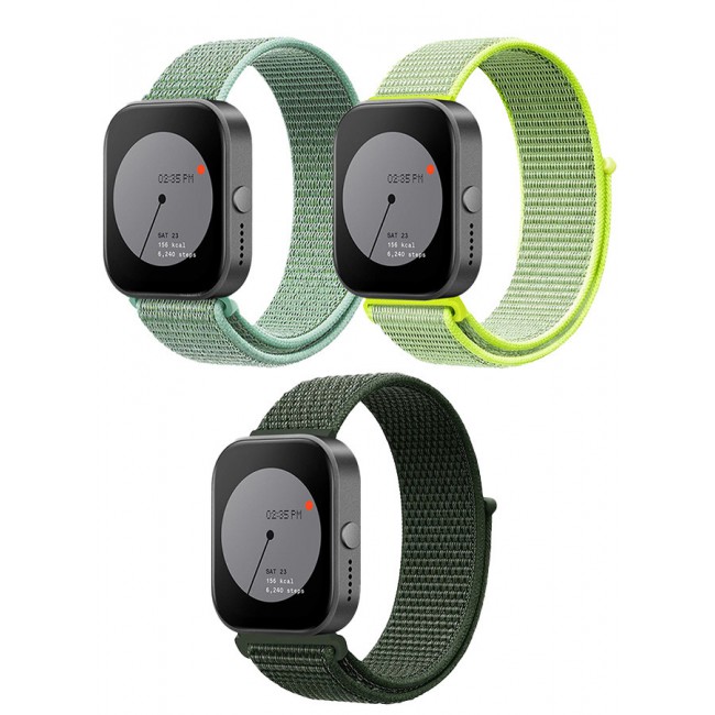 MARGOUN (for Nothing Watch Pro 22mm) 3 Pack Nylon Strap,Quick Release Bands for Women Men Sport Wristband Strap /11