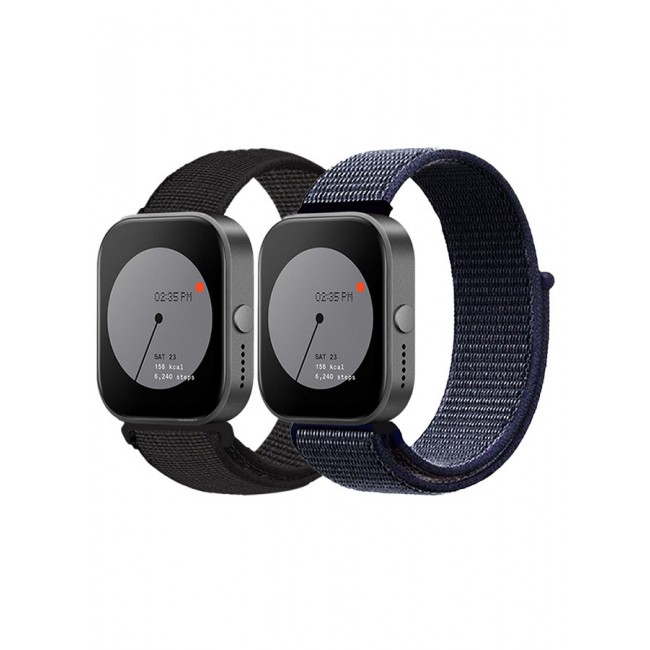 MARGOUN (for Nothing Watch Pro 22mm) 2 Pack Nylon Strap,Quick Release Bands for Women Men Sport Wristband Strap /01