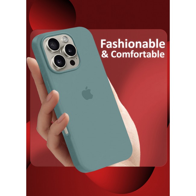 MARGOUN for iPhone 16 Pro Max Case, Slim Silicone Case, Full Covered Anti Scratch Shockproof Protective Cover /3