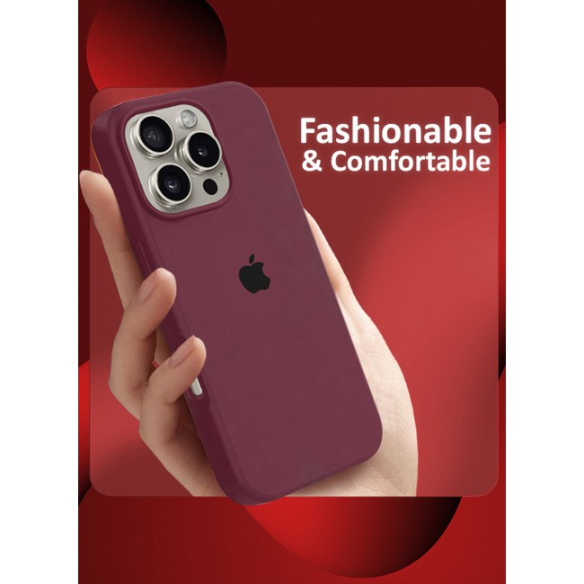 MARGOUN for iPhone 16 Pro 3 Pack Case and 2 Screen Protectors, Slim Silicone Case, Full Covered Anti Scratch Shockproof Protective Cover /1