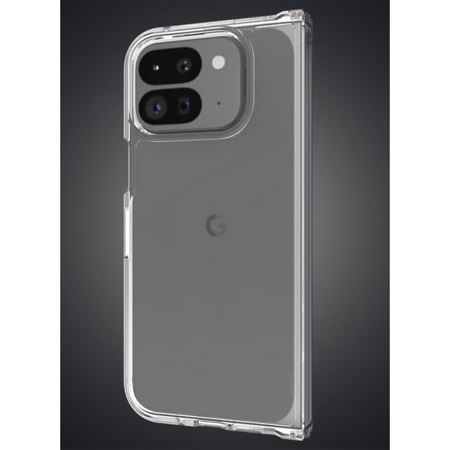 MARGOUN for Google Pixel 9 Pro Fold 2024/Pixel Fold 2 2024, Case Lightweight Soft Clear Shock Resistant Anti-Yellowing Anti-Fingerprint Cover /2