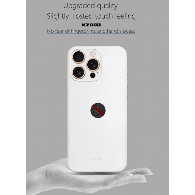 MARGOUN for iPhone 16 Pro Case Cover Air Skin Series Back Cover Sturdy Durable Thin Case Drop Protection Cover / White