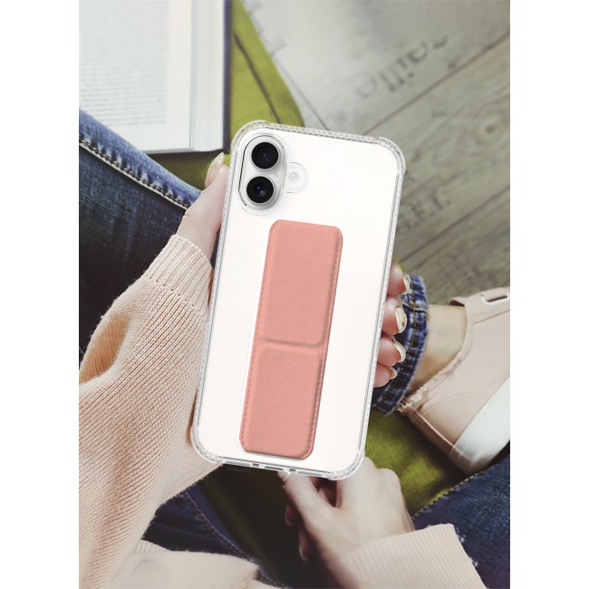 MARGOUN for iPhone 16 Plus Case with Phone Grip and Expanding Stand, Kickstand Fully Protective Cover with Phone Grip Holder / 7
